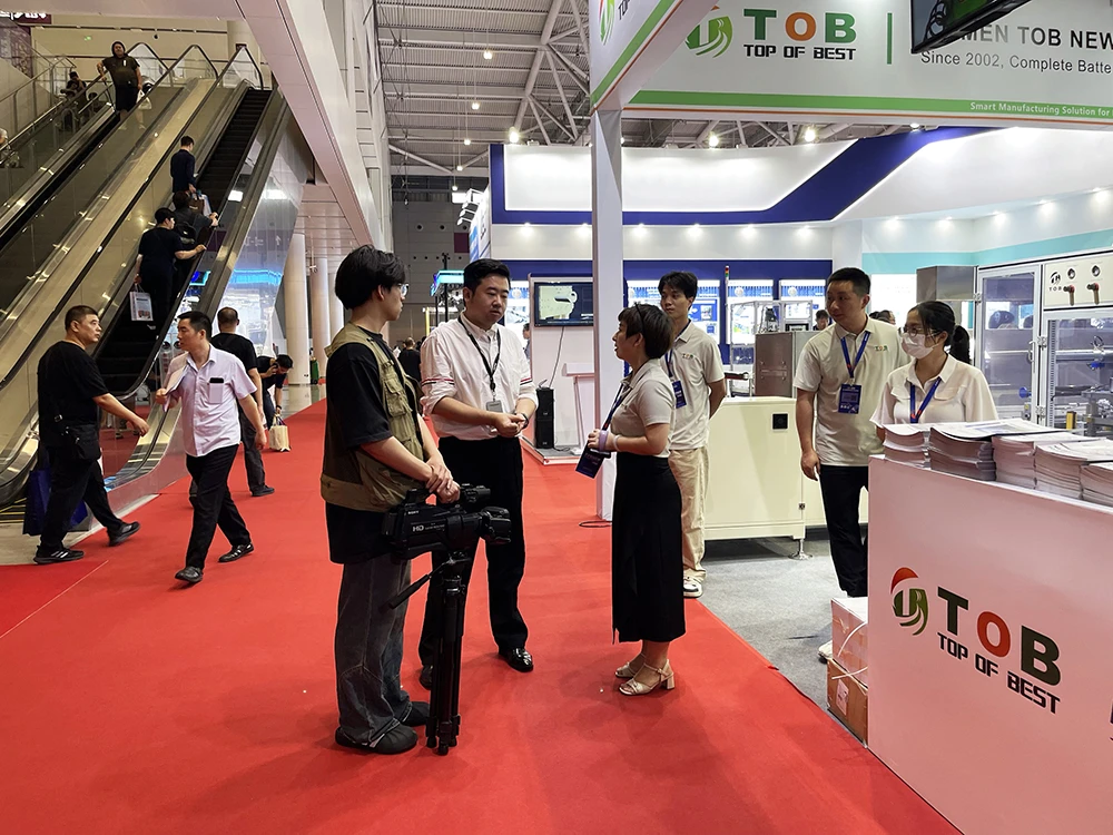 TOB Interviewed by China Central Television CCTV at CIBF 2025 TOB Interviewed by China Central Television (CCTV) at CIBF 2025